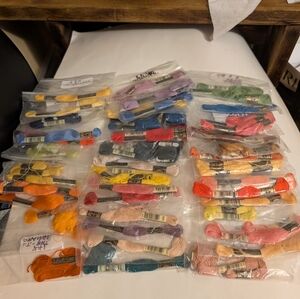 DMC Vibrant Embroidery Floss Set Over 50 Items
